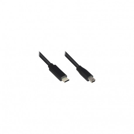 "Good Connections USB2.0 Kabel C-Mini B5pol. schw. 5m"