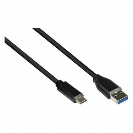 "Good Connections USB3.0 Kabel A-USB-C schwarz 1m"