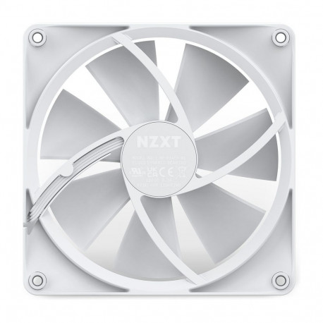 "140mm NZXT F-Serie F140 RGB Lüfter White RF-R14SF-W1"