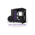 "NZXT H9 FLOW All Black MidiTower Mesh CM-H92FB-01"