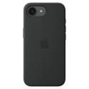 "Silikon Case iPhone 17e mit MagSafe (schwarz)"