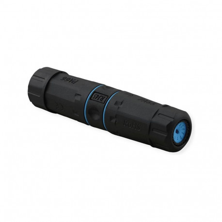 "VALUE RJ-45 Kupplung geschirmt, Cat.6 (Class E), Outdoor/Industrie, schwarz"