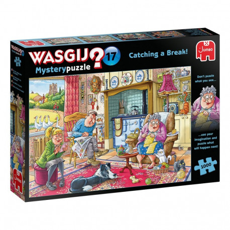 "Wasgij Mystery 17 Friede, Freude, Eierkuchen 1000 Teile Puzzle (19175)"