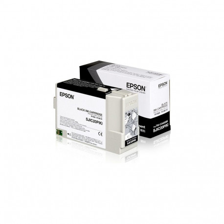 Epson tindikassett SJIC20P(K) originaal, must