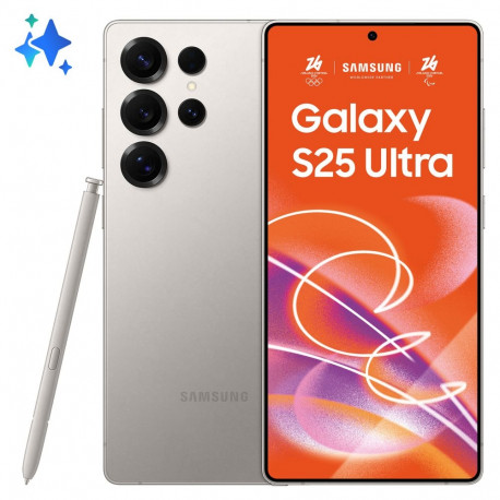 "Samsung Galaxy S25 Ultra 5G Dual Sim 12RAM 1TB titanium grey"