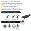 StarTech USB-C adapter HDMI ja VGA