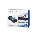 "CardReader LogiLink 5.25"" Multifunction Front Panel - Kartenleser - USB 3.0"