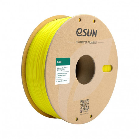 "ABS+ 1,75mm YELLOW 1kg"