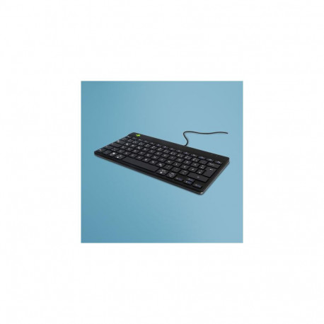 R-Go Tools Ergonomic keyboard R-Go Compact Break, compact keyboard with break software, QWERTZ (DE),