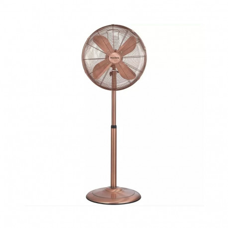 Ventilaator põrandale Klausberg KB-7719 40cm metall/pronks 50W, 3 kiirust, kõrgusreguleeritav kuni 1