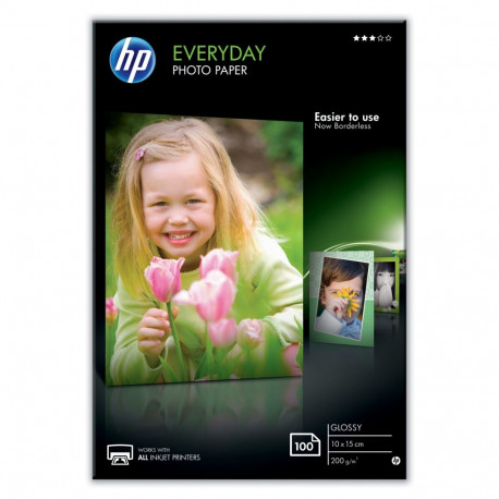 Paber HP CR757A Everyday Photo Paper Glossy 100l 10x15 200gr