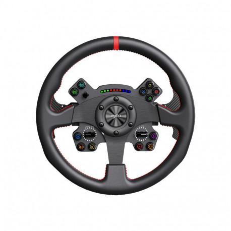 Gaming Steering Wheel - PXN WCS R2 Wired Racing Wheel, 330mm, RGB Backlight