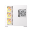 Computer Case - darkFlash C280 Midi Tower, 7 Fans, Tempered Glass, White