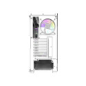 Computer Case - darkFlash DS900 ATX, 7 ARGB Fans, White