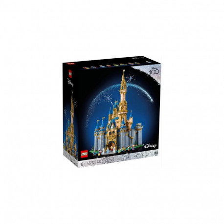 Constructor - Lego 43222 Disney Castle (Lego, 43222, detailed design, multi-minifigures)