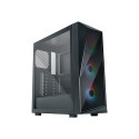 Midi Tower Case - Cooler Master CMP 520 Black with RGB Illumination