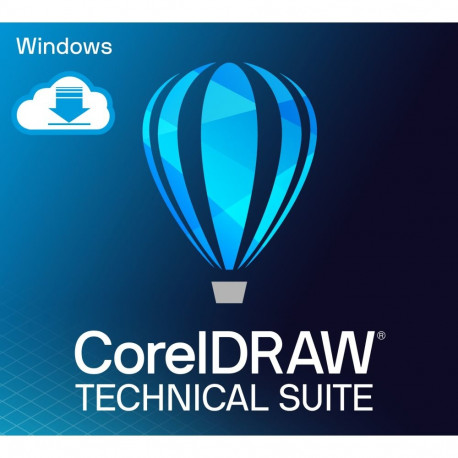 Corel CorelDRAW Technical Suite 2026 äriklassi tähtajatu litsents (sisaldab 1 aasta CorelSure hooldu