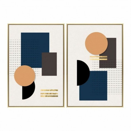 Kangas DKD Home Decor polüstüreen Kangas 51,5 x 3,5 x 71,5 cm