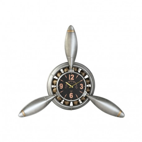 Seinakell Home ESPRIT Kuldne Hõbedane PVC Metall Propellerid Vintage 133 x 24 x 120 cm