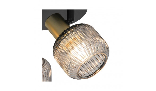 SPOT LIGHT ROUND SHADOW 3XE14 BL/GOLD