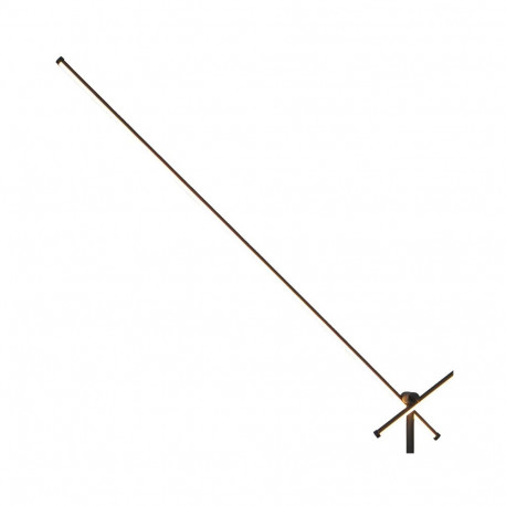 Tanger LED põrandavalgusti 170cm, must