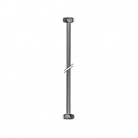 CONNECTING PIPE DN10 MM 60 CM WITH 2 SC