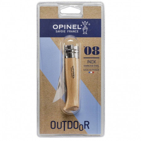 Opinel taskunuga No. 08 roostevaba teras