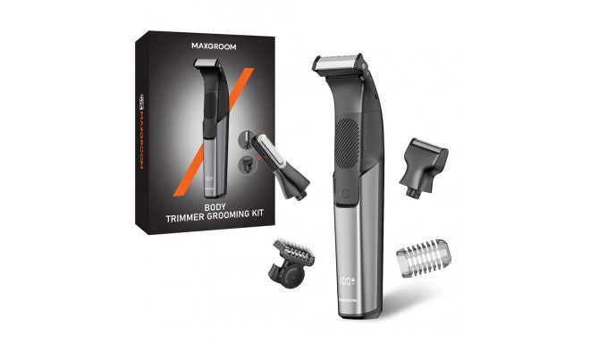 MAXGROOM JK-319 multifunctional trimmer with replaceable tips - black
