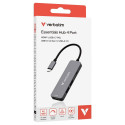 Verbatim multiport-jaotur Essentials USB-C 4-port