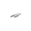 "USB 2.0 A > B (ST-ST) 3m Adapterkabel Grau"