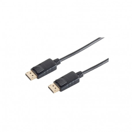 DisplayPort ühenduskaabel 1.2 (ST-ST) 1m, must