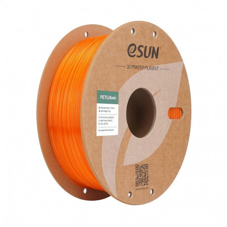 "PETG 1.75mm TRANSLUCENT ORANGE 1kg"
