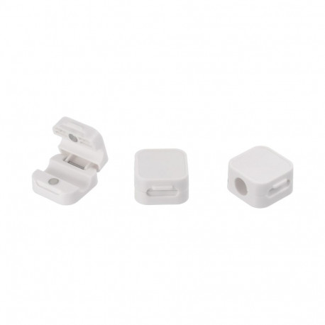 Blue Star PJ-OCZ7 magnetic cable organizer - white (3 pcs.)