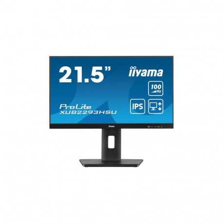 iiyama ProLite XUB2293HSU-B7 Monitor 21.5'' IPS FHD 1920x1080, 1 ms, 300 cd/m2, 100 Hz, Black