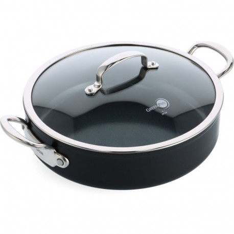 GreenPan Barcelona Pro Sauté Pan 30cm Black