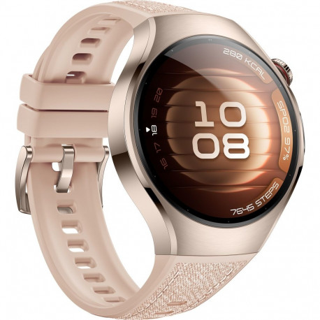 Watch 5 42mm (Soc-L29L) (beige, Komposit-Armband in beige, Gehäuse aus Edelstahl)