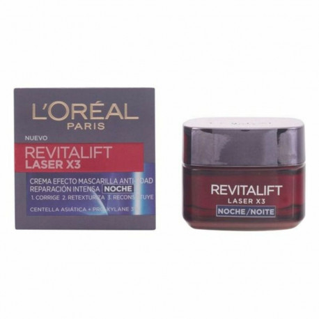 Night Cream Revitalift Laser L'Oreal Make Up - 50 ml