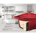Chef & Cook malmpott 4,2L ovaalne CC-5527