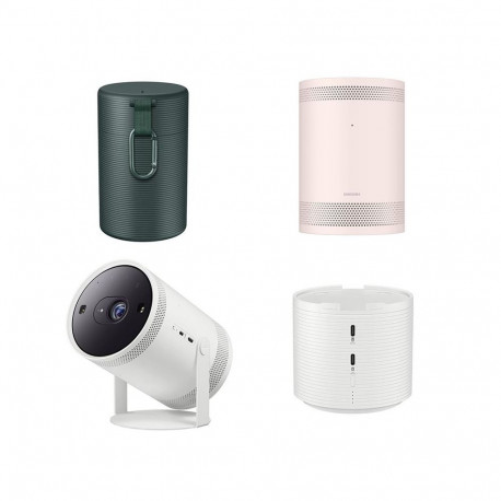 Projector Samsung The Freestyle bundle pink skin