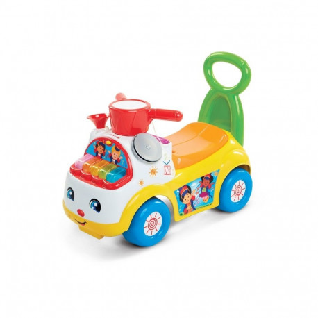 Fisher price jeździk muzyczna parada żółty