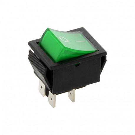 8850# Przełącznik mk621 zielony 12v podświetlany (10 tk.)