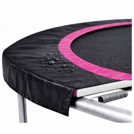 Batuudi vedrude kate Sport Max 10ft, must-roosa