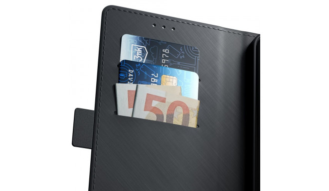 3mk Wallet Case for Oppo A78 4G - Black
