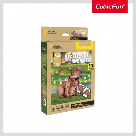 CUBICFUN NATIONAL GEOGRAPHIC 3D puzzle Capybara