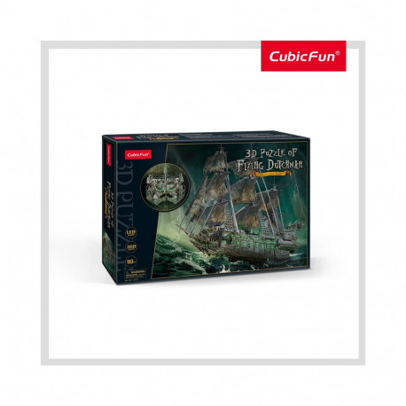 CUBICFUN 3D puzzle with LED Flying Dutchman