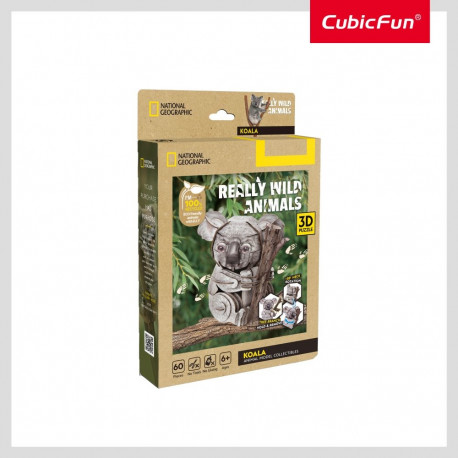 CUBICFUN NATIONAL GEOGRAPHIC 3D puzzle Koala