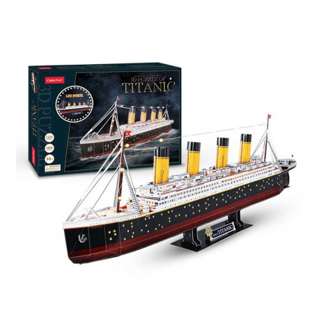 CUBIC FUN 3D pusle Titanic LED-iga