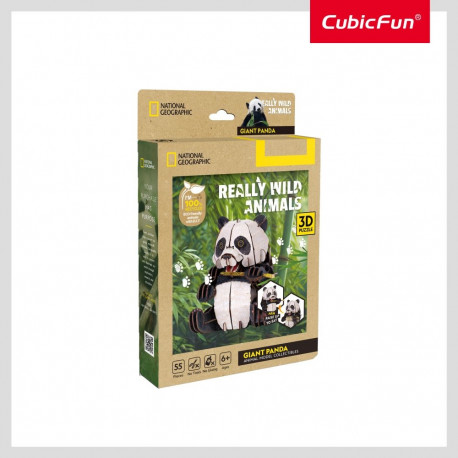 CUBICFUN NATIONAL GEOGRAPHIC 3D puzzle Giant Panda