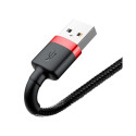 Baseus Cafule USB Lightning Cable 1,5A 2m (Black+Red)