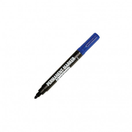 Marker permanent, ümmargune, Ø2,5mm, sinine